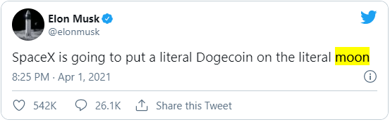 Elon Must Doge on the Moon